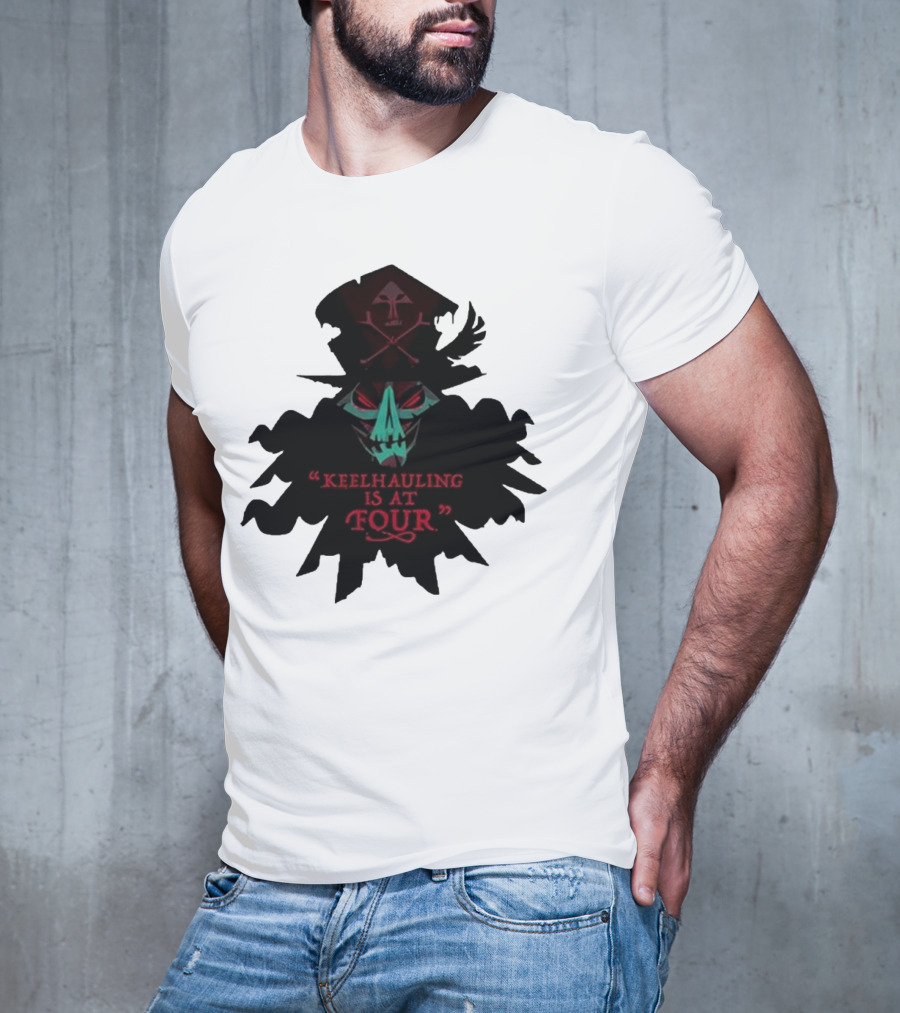 Devolver Digital Lechuck Keelhauling Is At Four Skulled Figure T-Shirt