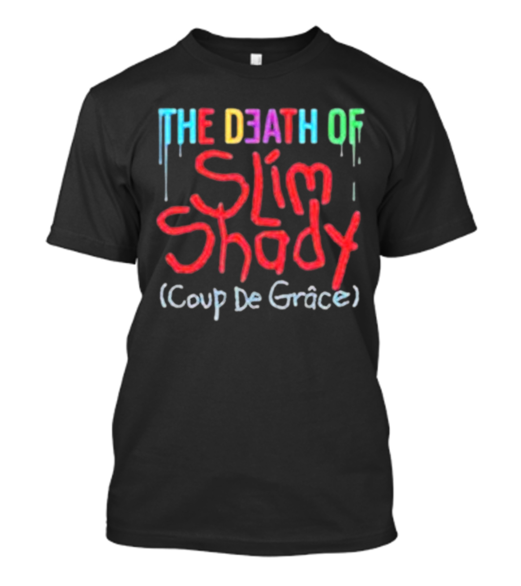 Eminem The Death Of Slim Shady Coup De Grâce New Album Tracklist Two Sides T-Shirt