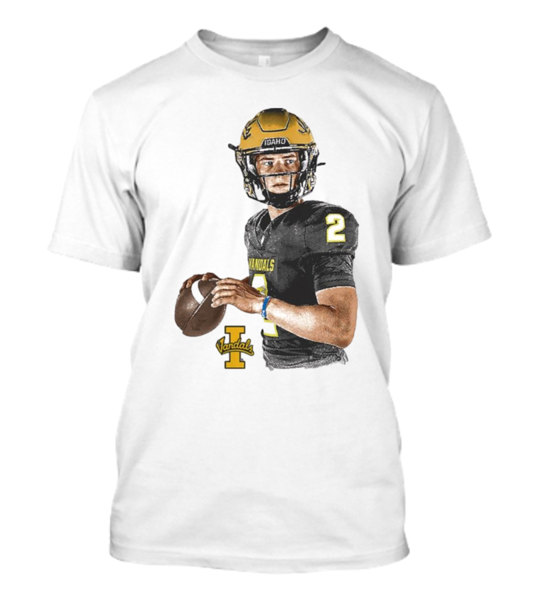 Idaho Vandals Football Player Jack Layne T-Shirt
