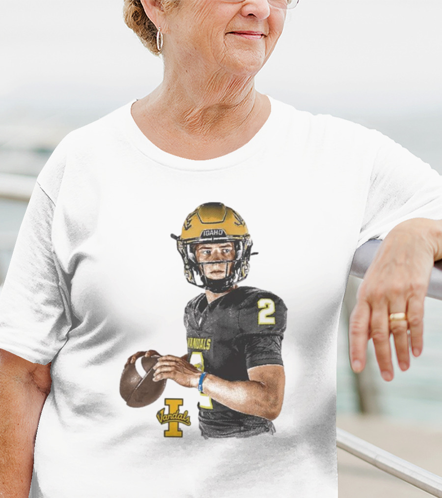 Idaho Vandals Football Player Jack Layne T-Shirt