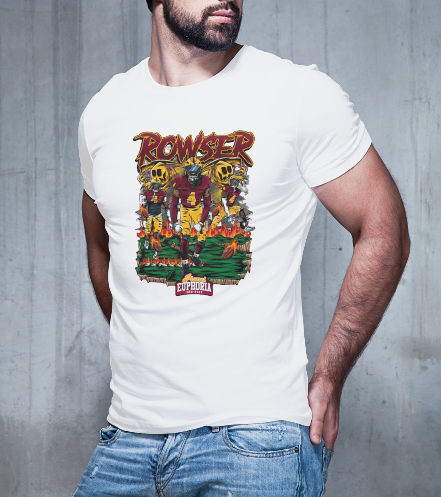 Rowser Arizona State Sun Devils Planet Euphoria 1980-2004 T-Shirt