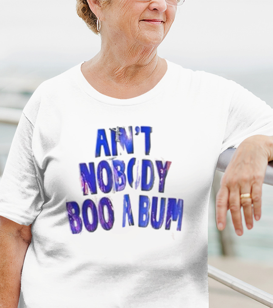 New York Yankees MLB Yankees Girl Ain't Nobody Boo A Bum T-Shirt