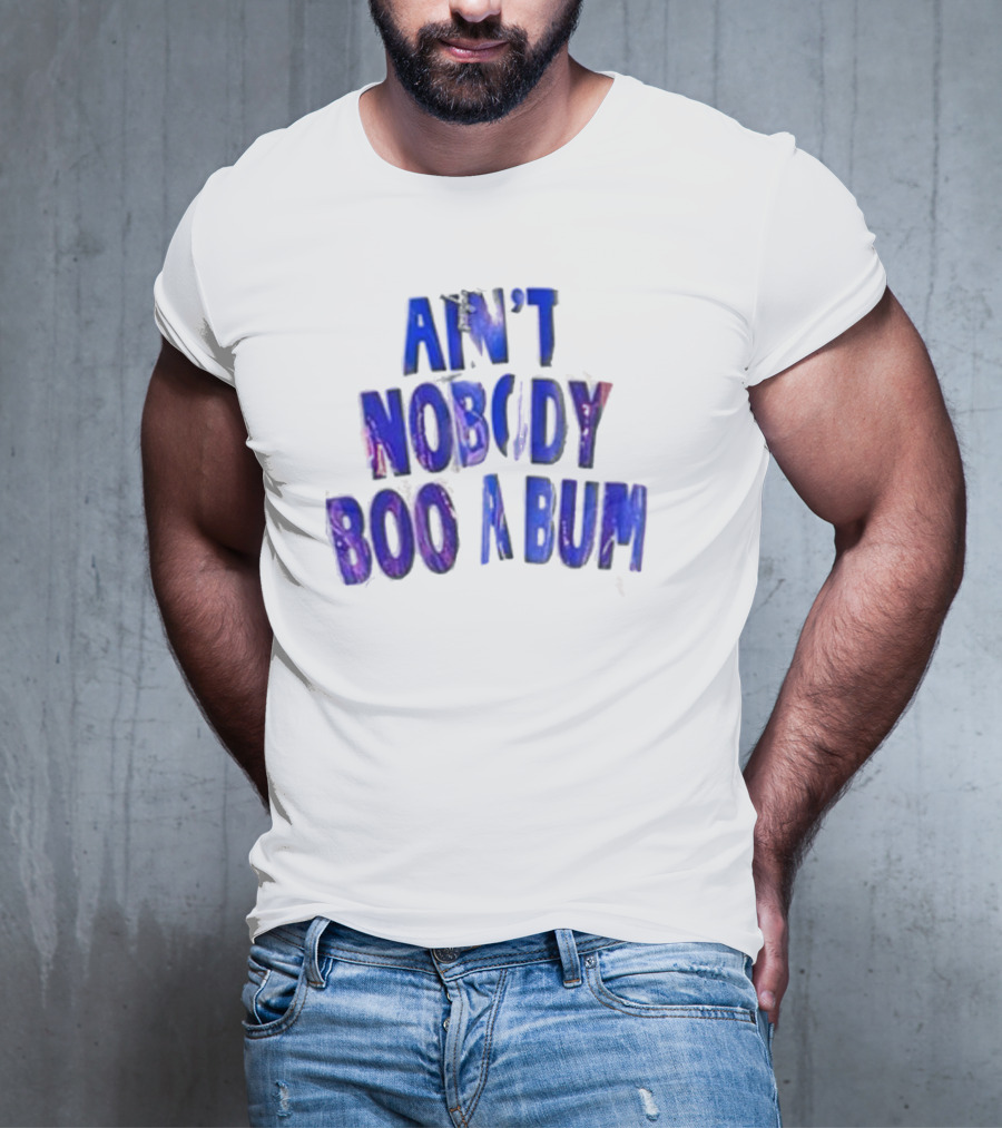 New York Yankees MLB Yankees Girl Ain't Nobody Boo A Bum T-Shirt