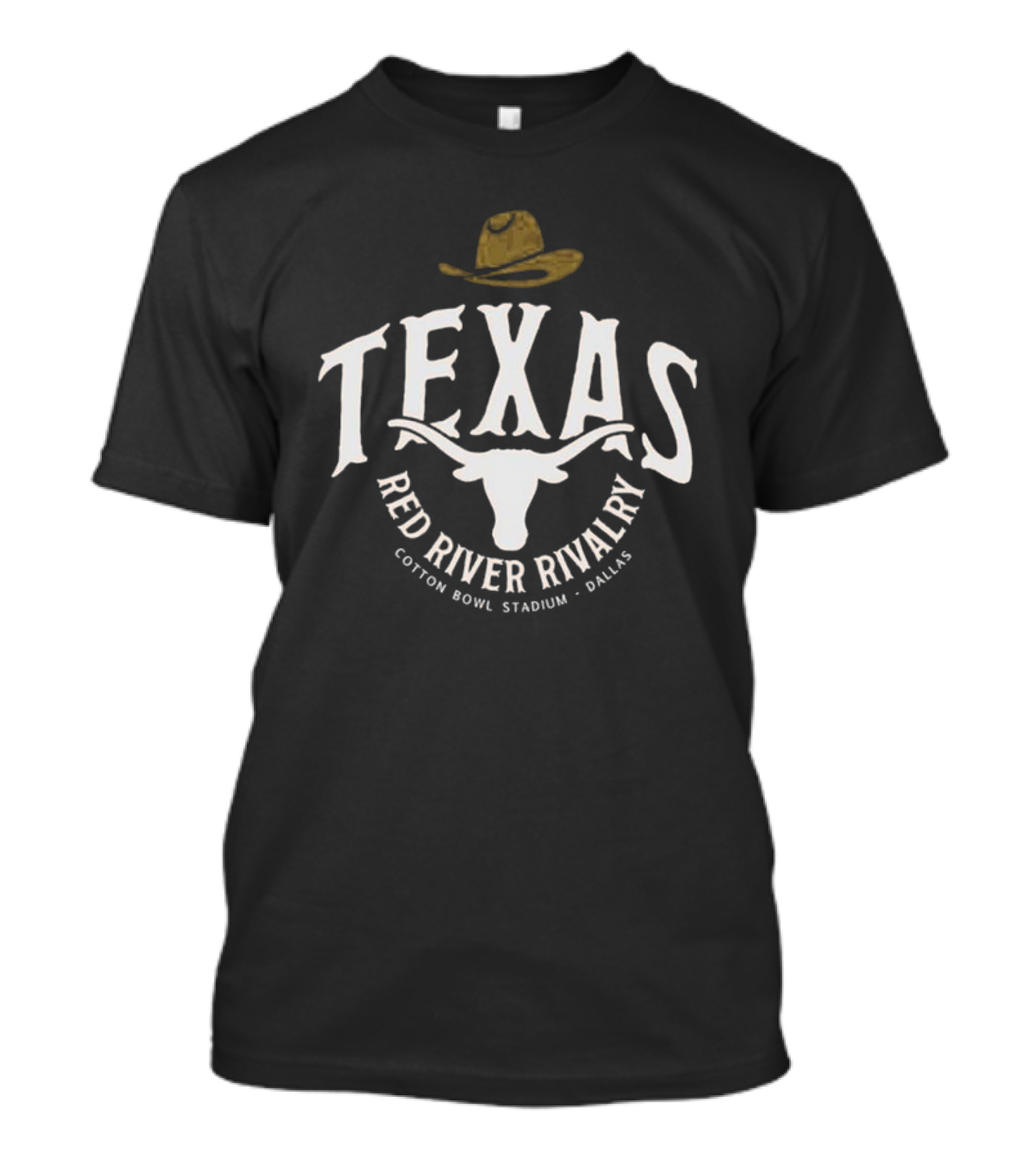 Texas Red River Rivalry Cotton Bowl Stadium Dallas T-Shirt