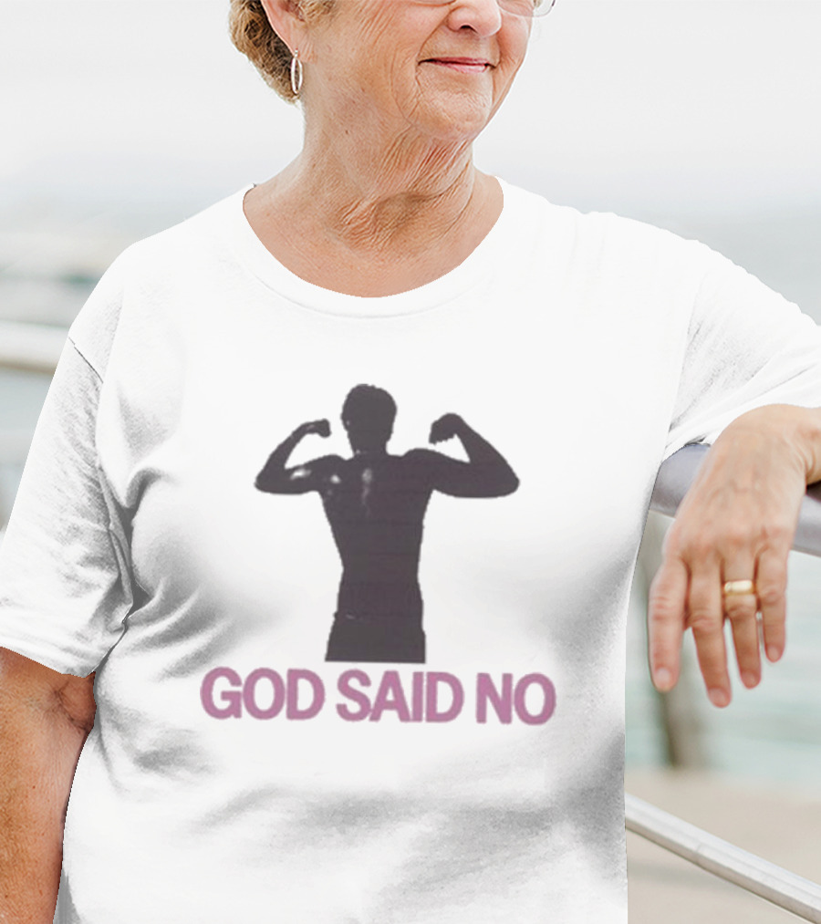 Omar Apollo God Said No Flexing T-Shirt