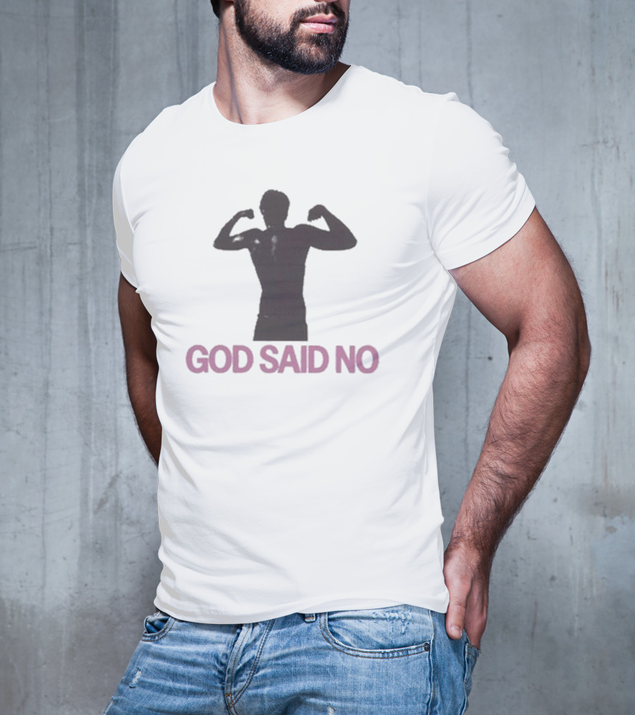 Omar Apollo God Said No Flexing T-Shirt