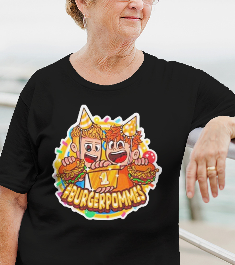 BURGERPOMMES Birthday Celebration Bundle T-Shirt