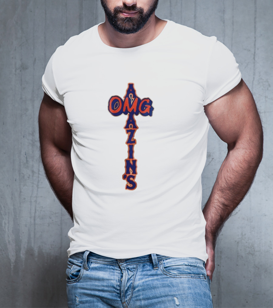 New York Mets NLCS OMG Amazins T-Shirt