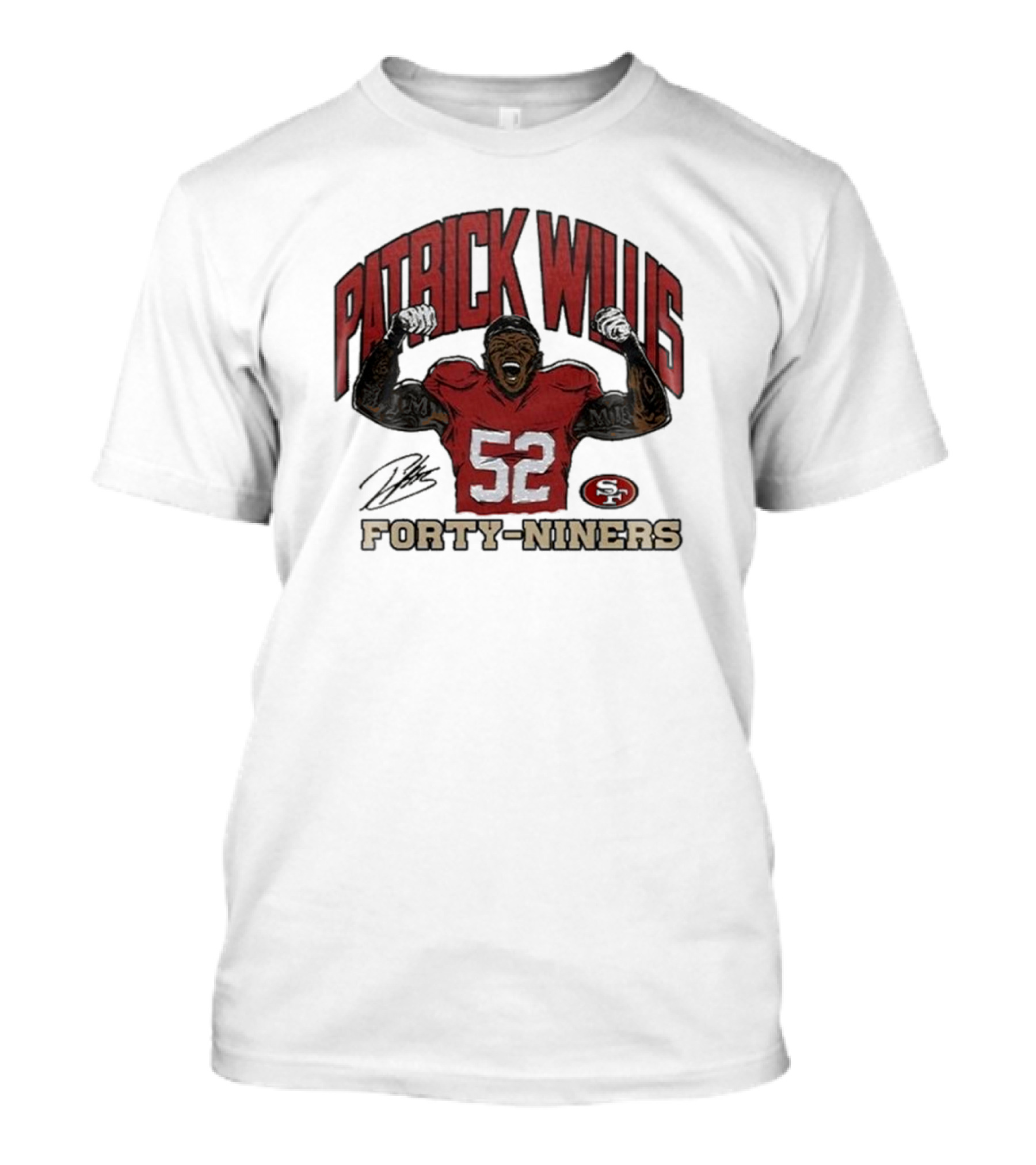 Patrick Willis San Francisco 49ers Number 52 Forty-Niners T-Shirt