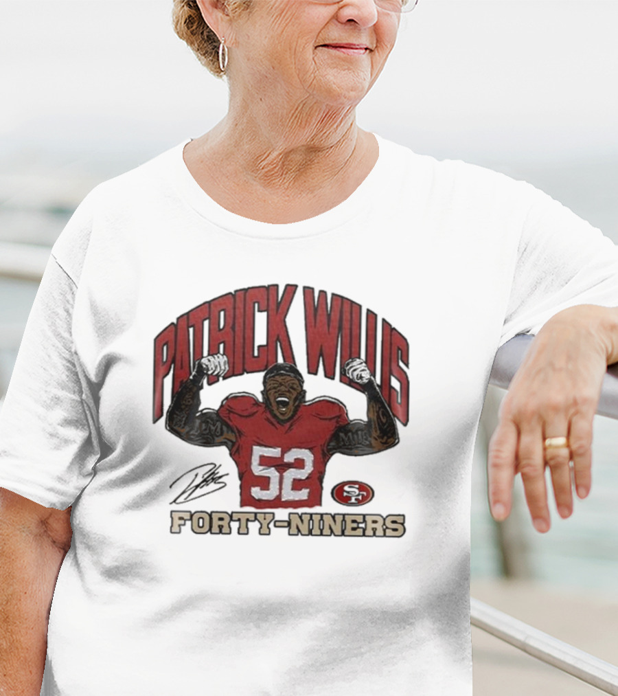 Patrick Willis San Francisco 49ers Number 52 Forty-Niners T-Shirt