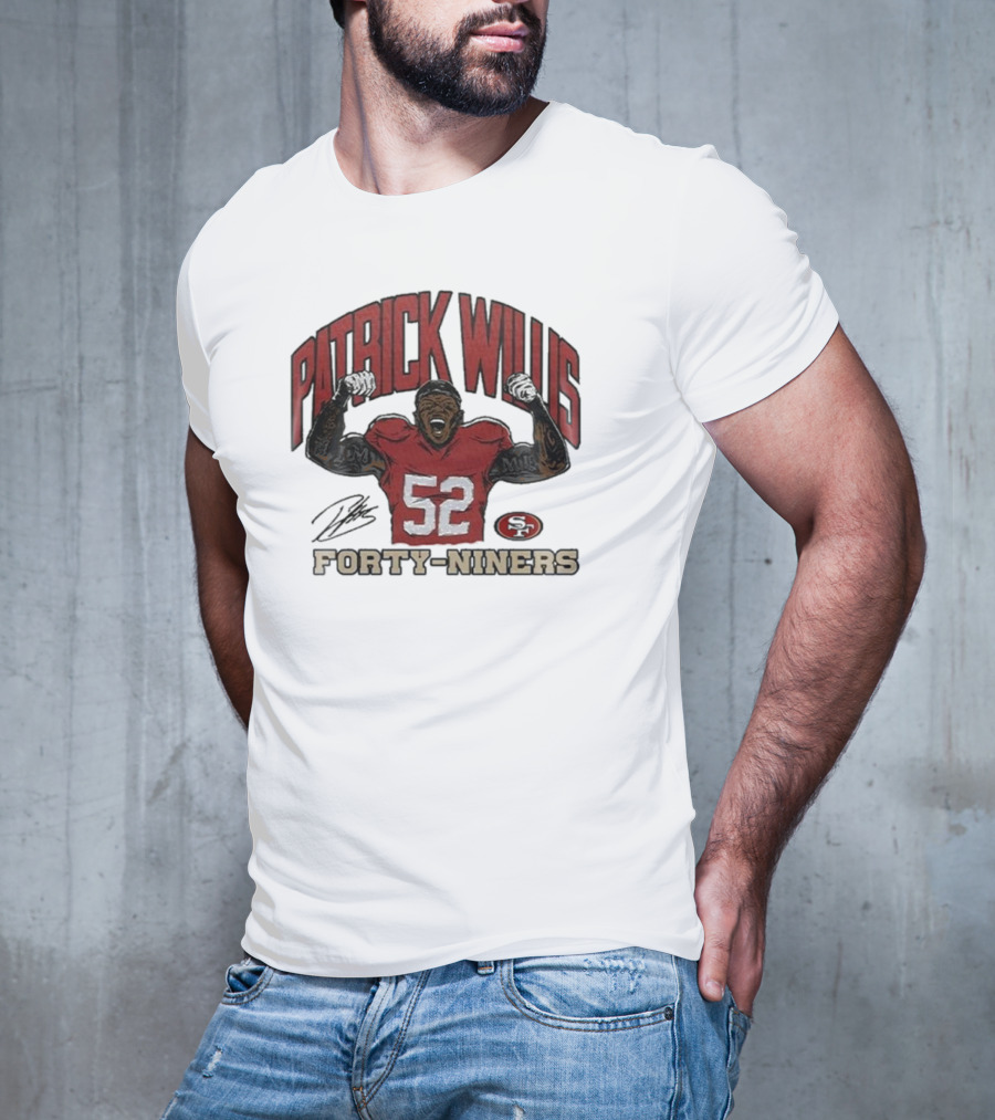 Patrick Willis San Francisco 49ers Number 52 Forty-Niners T-Shirt