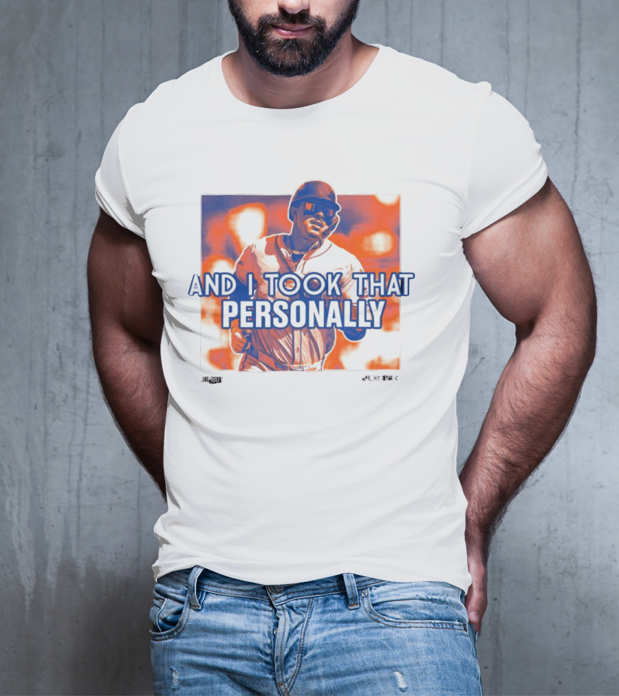 And I Took That Personally Mark Vientos New York Mets MLB Jomboy Players T-Shirt