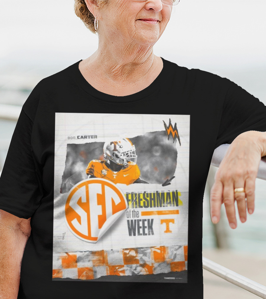 Boo Carter Freshman Of The Week SEC Tennessee Vols T-Shirt