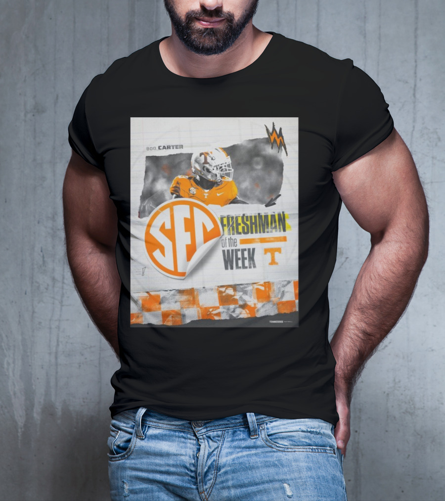 Boo Carter Freshman Of The Week SEC Tennessee Vols T-Shirt