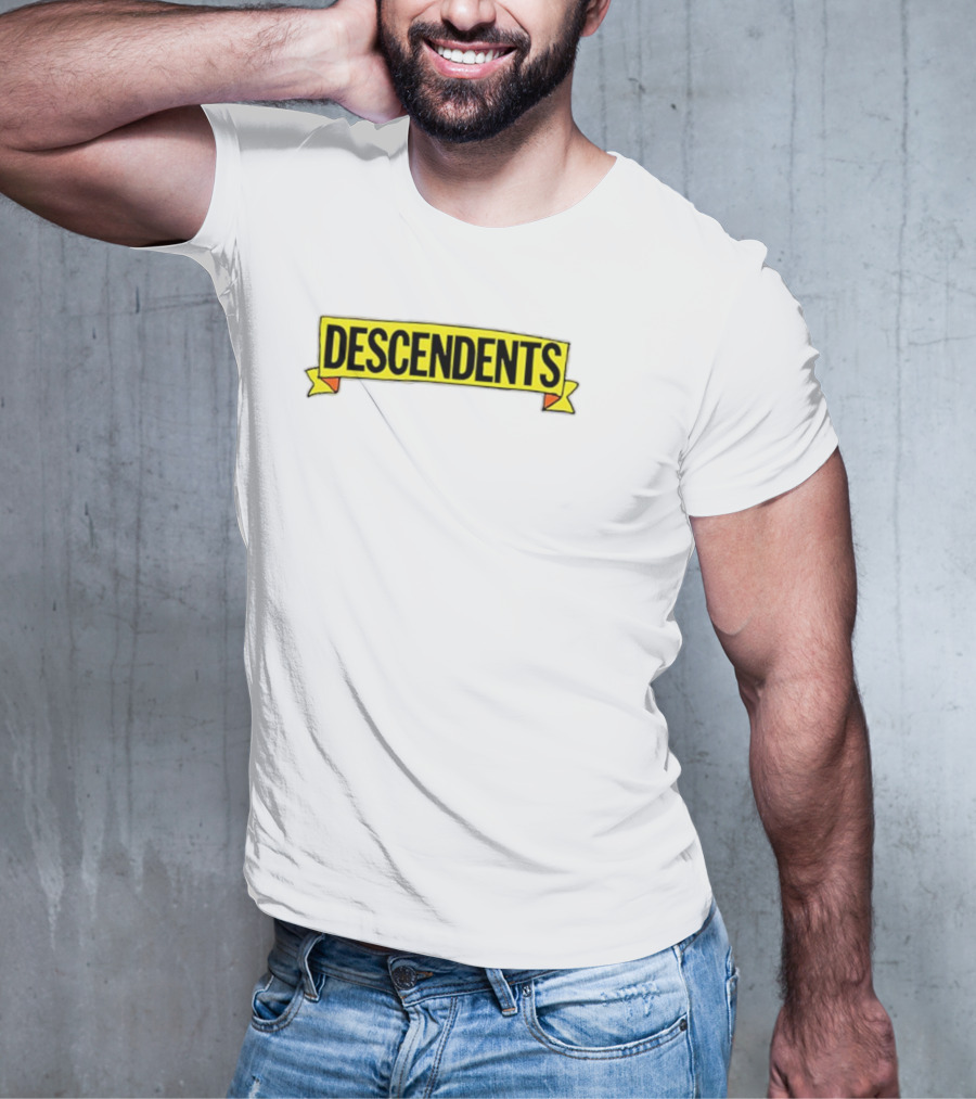 Descendents Day Of The Dork Yellow Logo Band Name T-Shirt