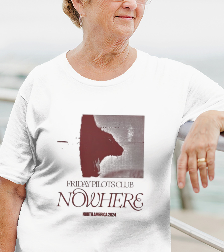 Friday Pilots Club Nowhere North America T-Shirt