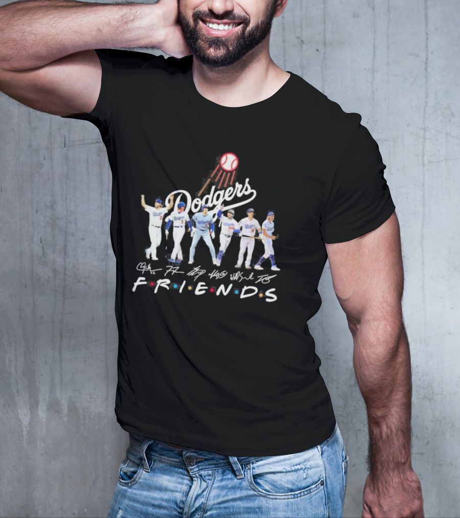Friends Dodgers Los Angeles Players NLCS T-Shirt