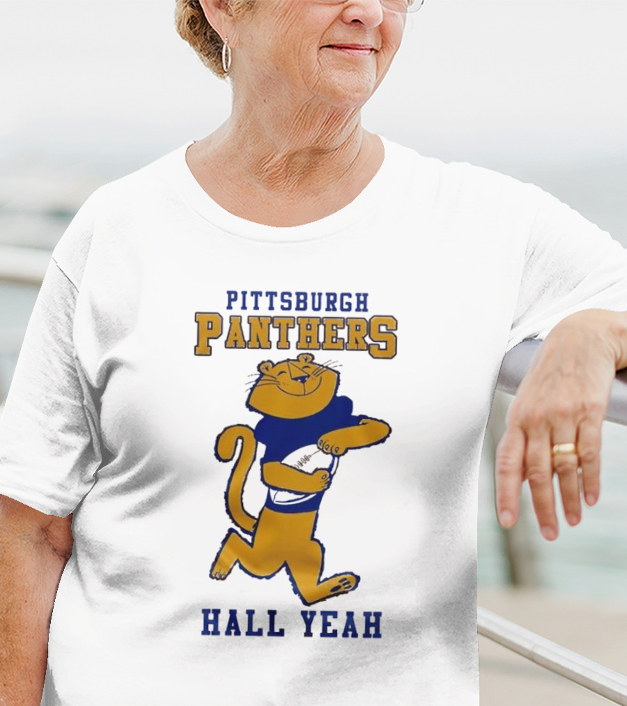 Pittsburgh Panthers Hall Yeah Football Mascot T-Shirt