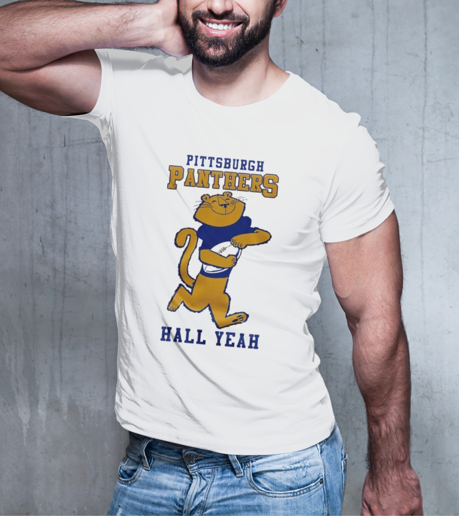 Pittsburgh Panthers Hall Yeah Football Mascot T-Shirt