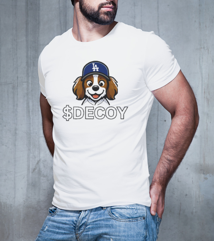 Shohei Ohtani LA Dodgers Dog $DECOY MLB T-Shirt