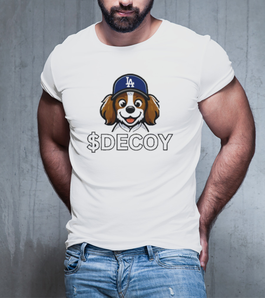 Shohei Ohtani LA Dodgers Dog $DECOY MLB T-Shirt