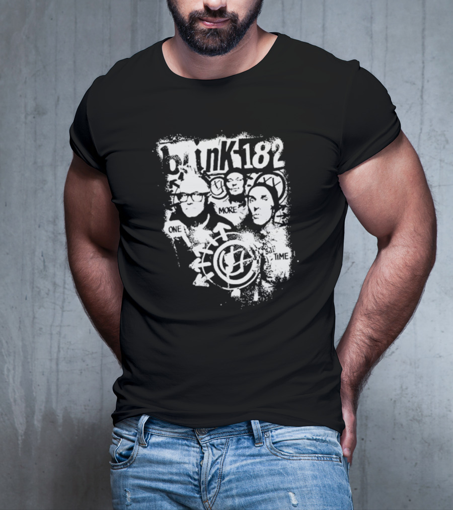 Blink-182 One More Time Band Members T-Shirt