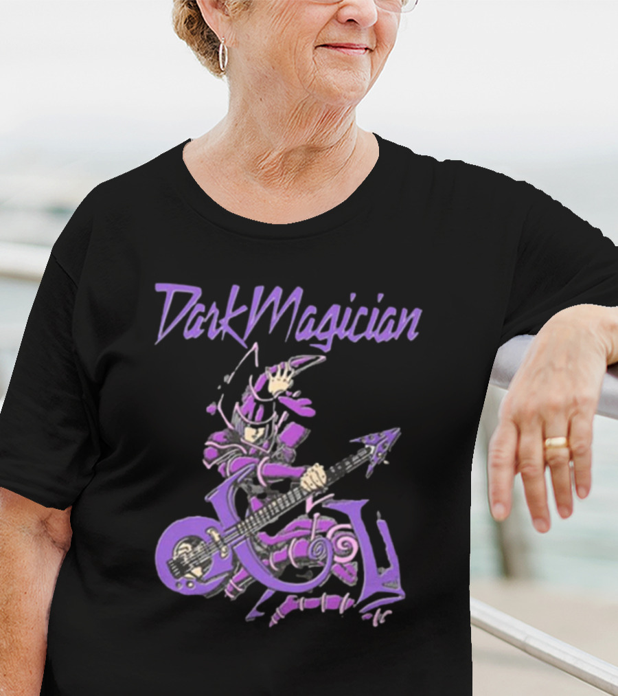 Dark Magician Guitarist In Purple Armor T-Shirt
