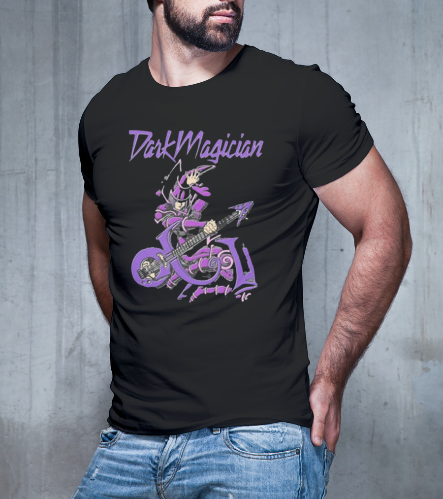 Dark Magician Guitarist In Purple Armor T-Shirt