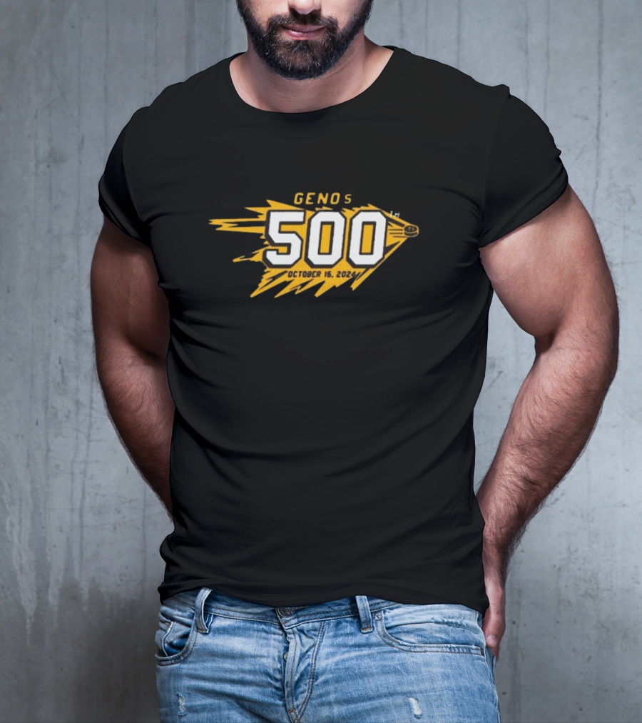 Evgeni Malkin Pittsburgh Penguins Geno’s 500th October 16 T-Shirt
