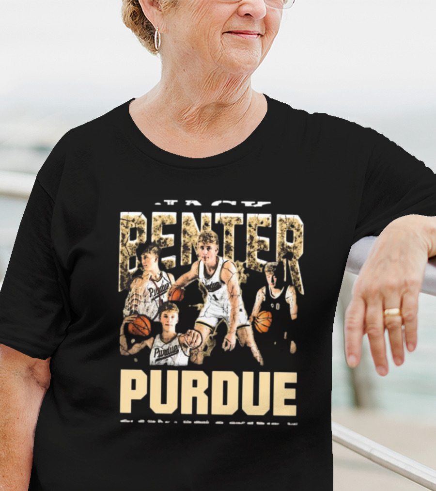 Jack Benter Purdue Boilermakers Basketball 90s T-Shirt