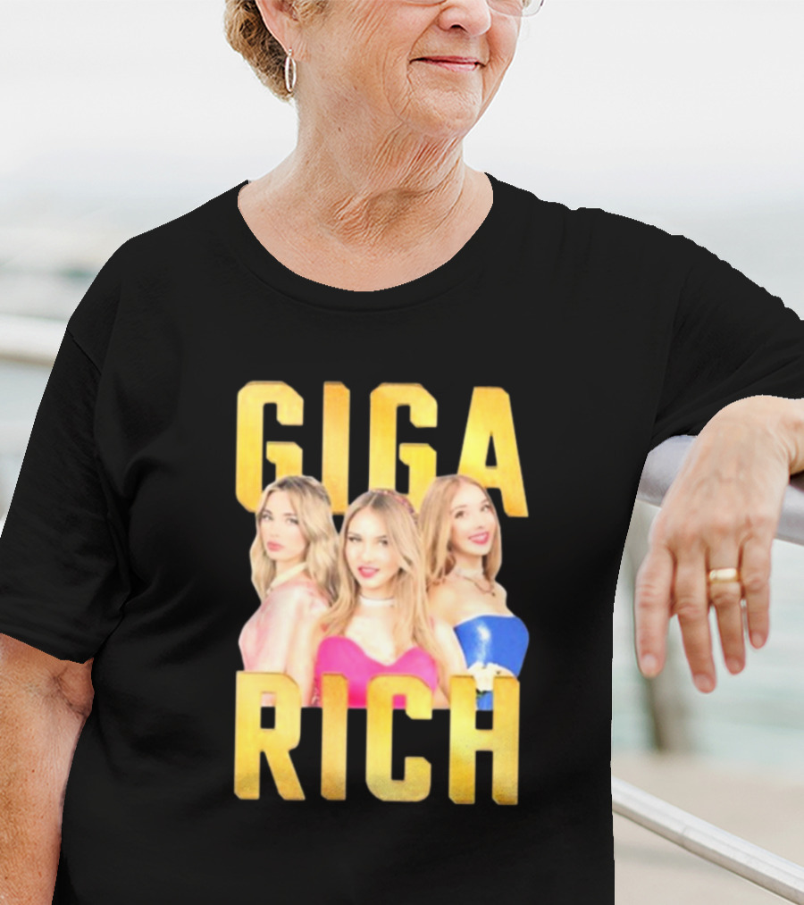 Giga Rich Tim Tin Trio Glam T-Shirt