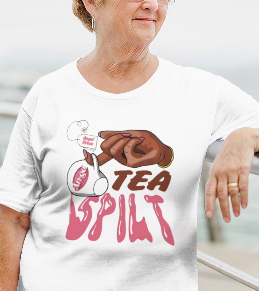 Angel Reese Tea Spilt Unapologetically T-Shirt