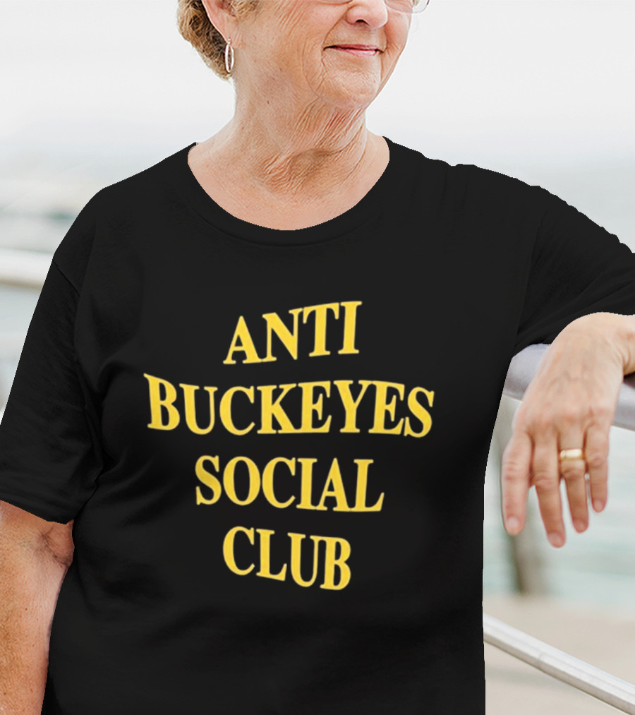 Blue By 90 Anti Buckeyes Social Club T-Shirt