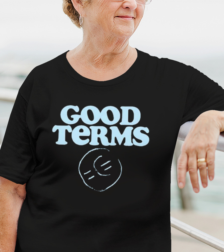 GOOD TERMS Emo Face Expression T-Shirt