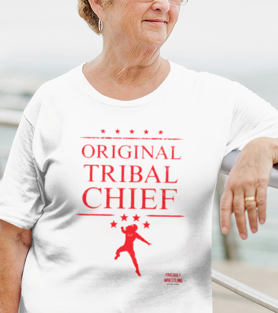 Original Tribal Chief Friendly Wrestling OTP WWE T-Shirt