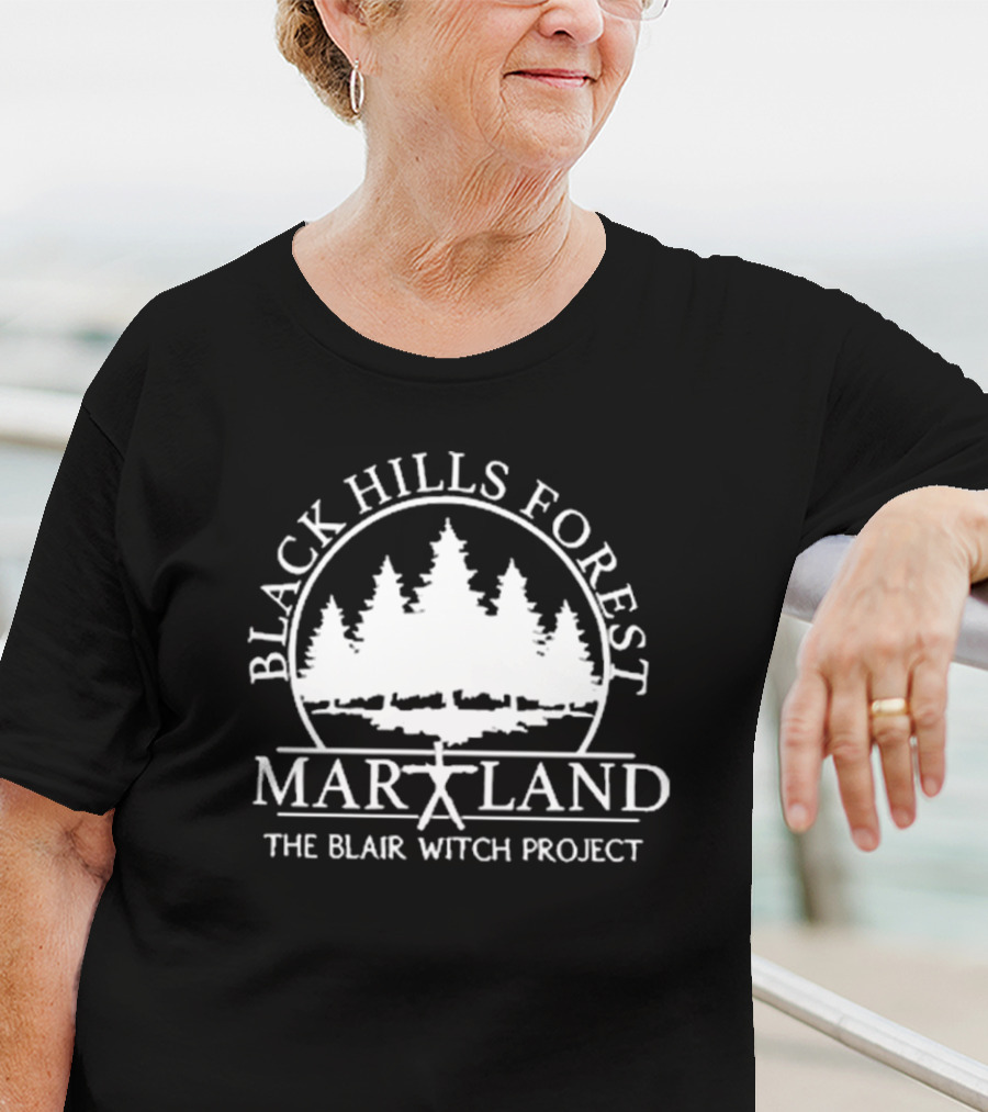 Black Hills Forest Maryland The Blair Witch Project T-Shirt