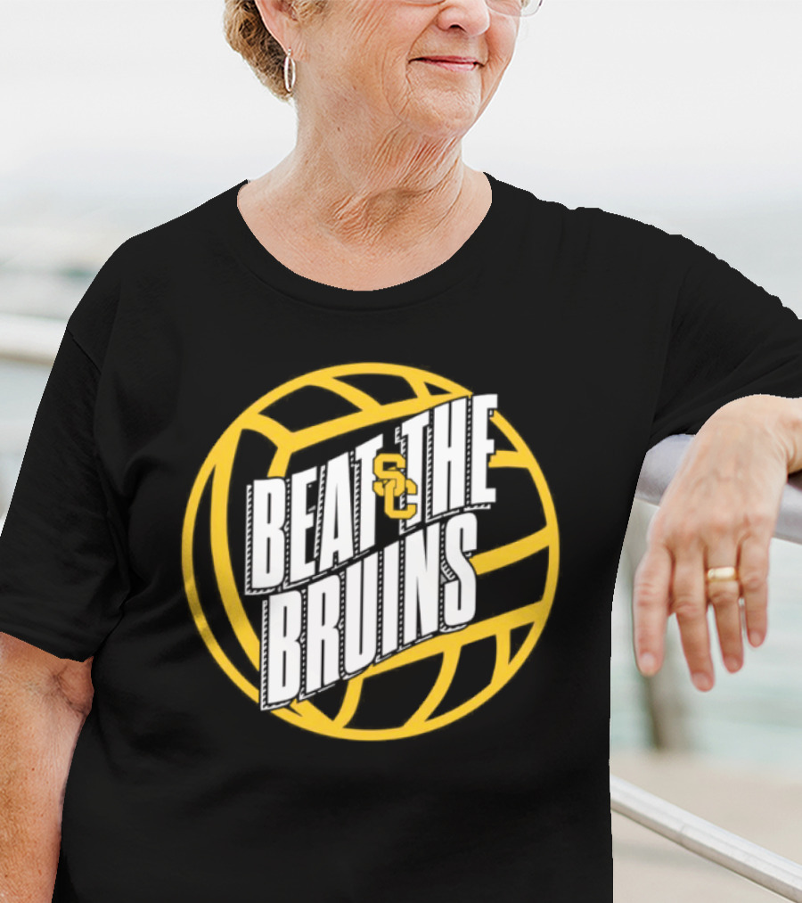 USC Beat The Bruins With Basketball T-Shirt