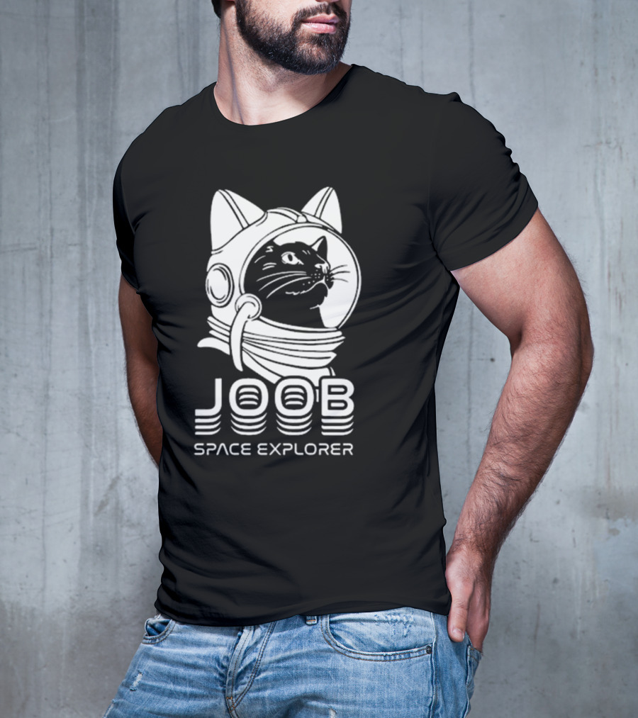 JOOB Cat Astronaut Space Explorer T-Shirt