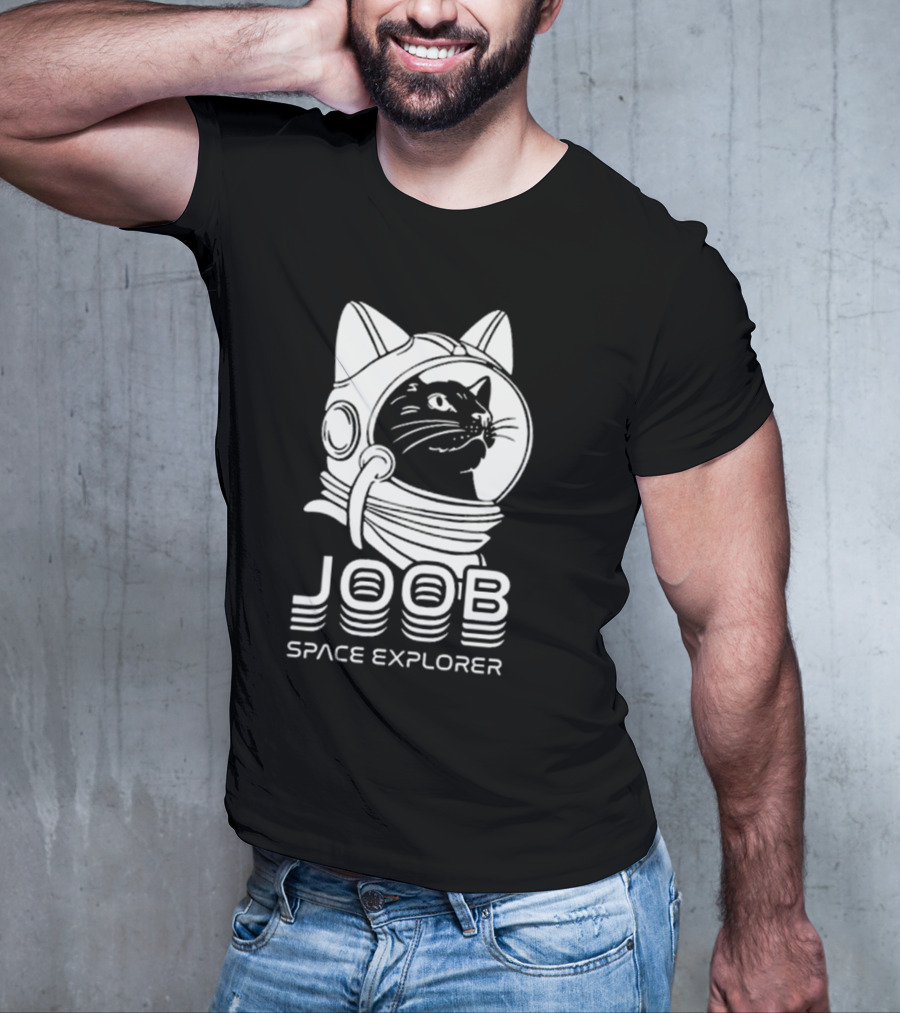 JOOB Cat Astronaut Space Explorer T-Shirt
