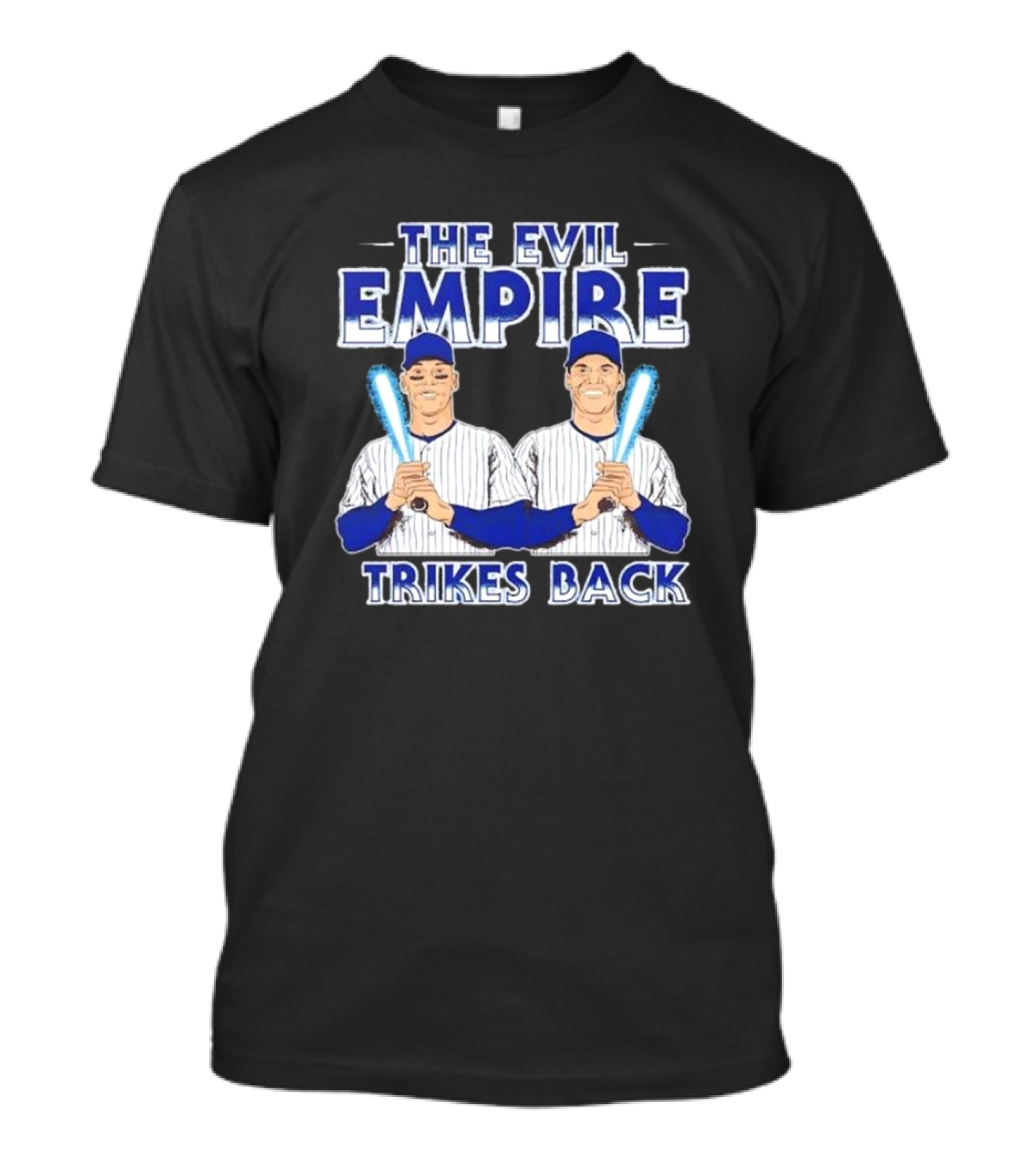 The Evil Empire Strikes Back Yankees Players With Glowing Bats T-Shirt