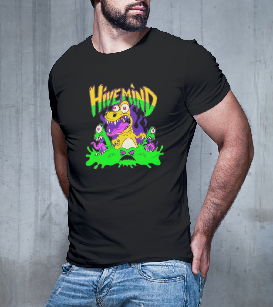 Hivemind Metalcore Dinosaur Monster New T-Shirt