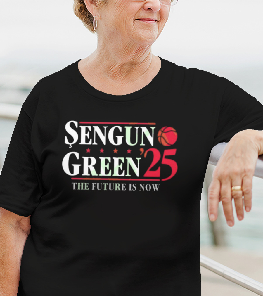 Sengun Green ’25 The Future Is Now Basketball Houston Rockets T-Shirt