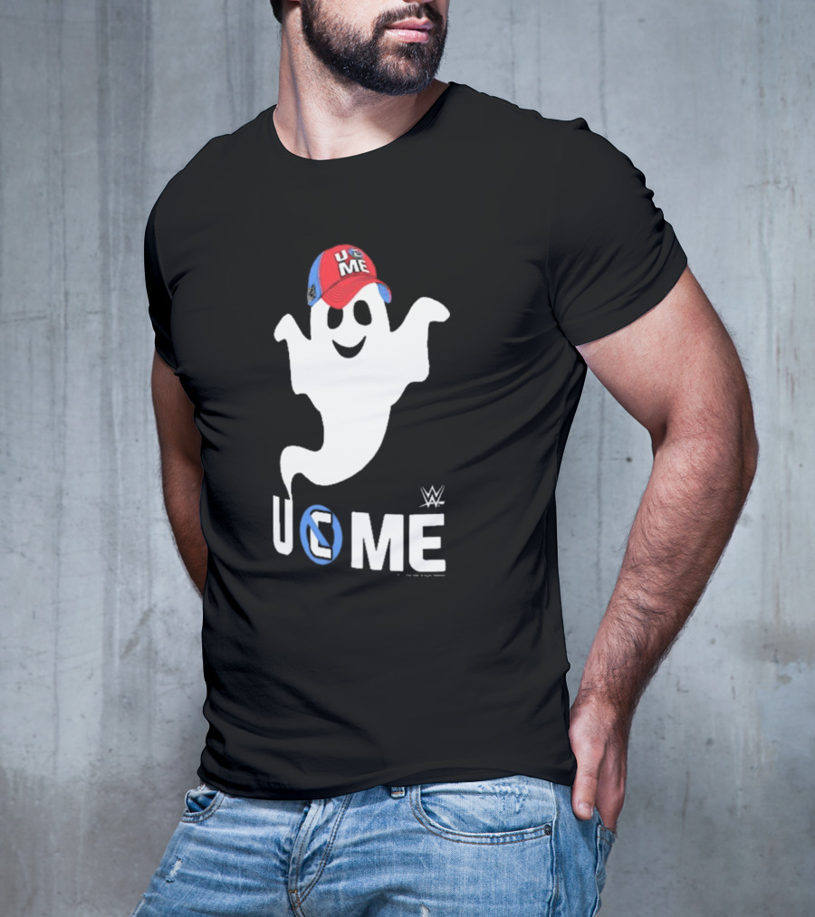 CME Ripple Junction John Cena U Can’t See Me WWE Ghost Hat T-Shirt