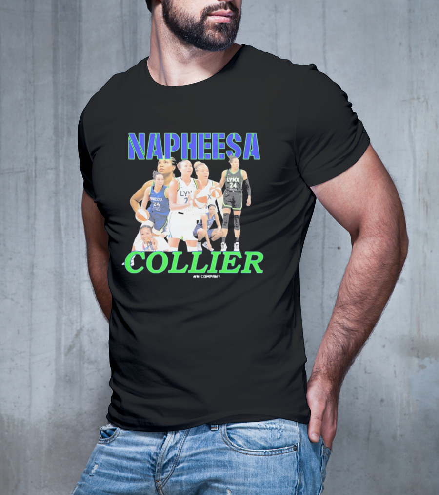 Napheesa Collier Minnesota Lynx WNBA The Homegrown Company Collage T-Shirt