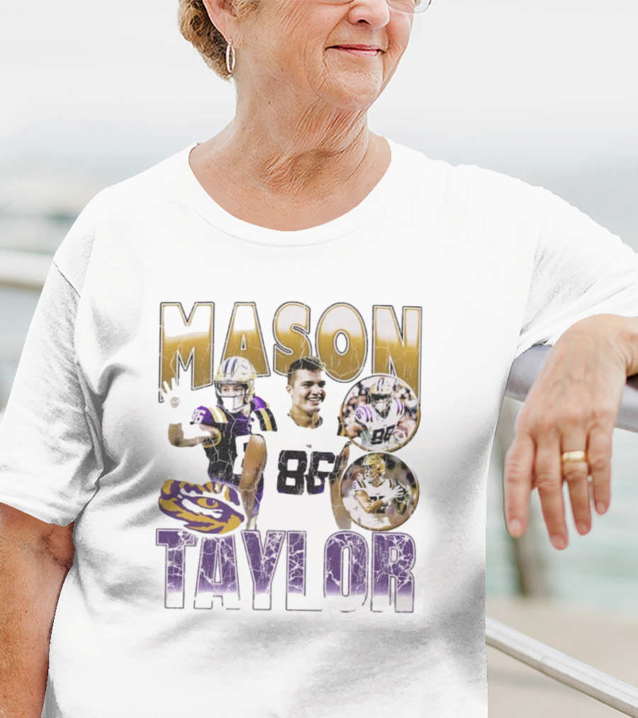 Mason Taylor LSU Tigers 89 Football 90s T-Shirt