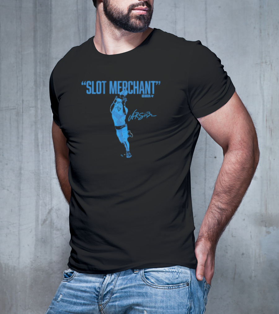 Slot Merchant Amon-Ra St. Brown Signature Catch T-Shirt