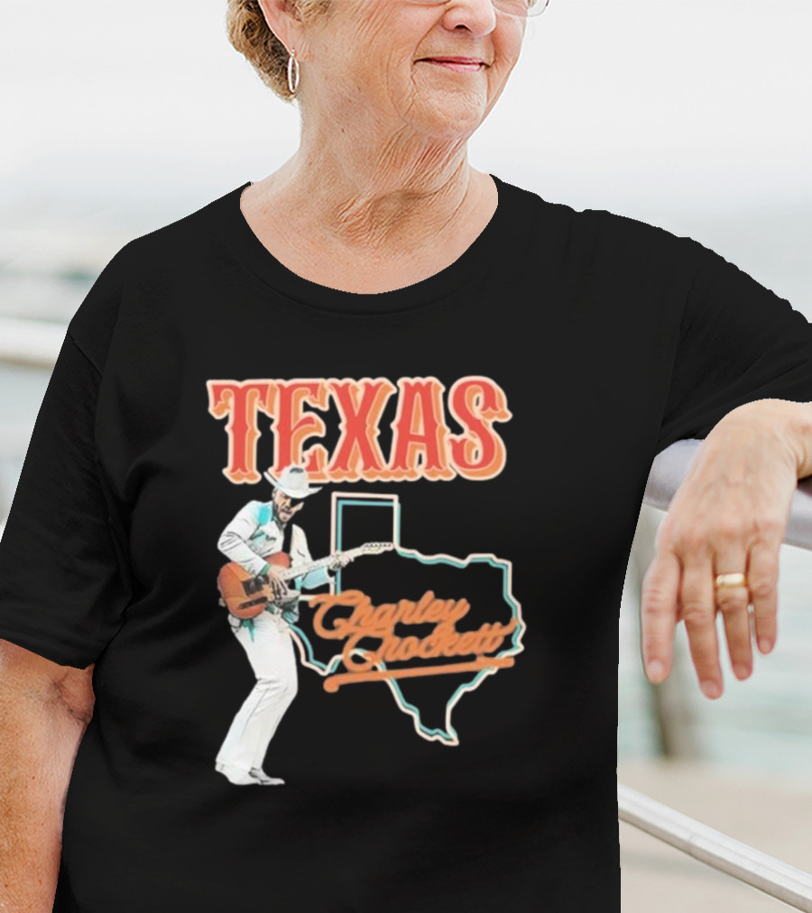 Texas Charley Crockett Cowboy Music T-Shirt