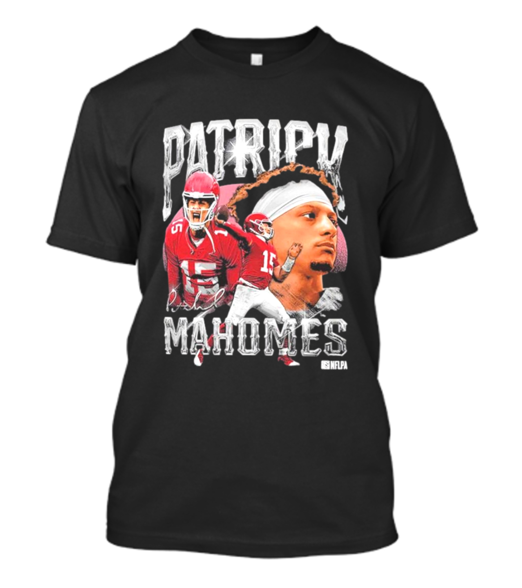 Patrick Mahomes Kansas City Chiefs NFLPA Signature Homage T-Shirt