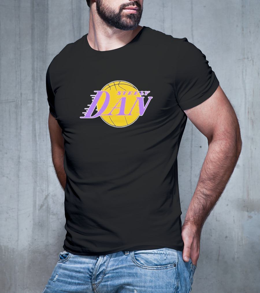 Steely Dan Lakers Basketball T-Shirt