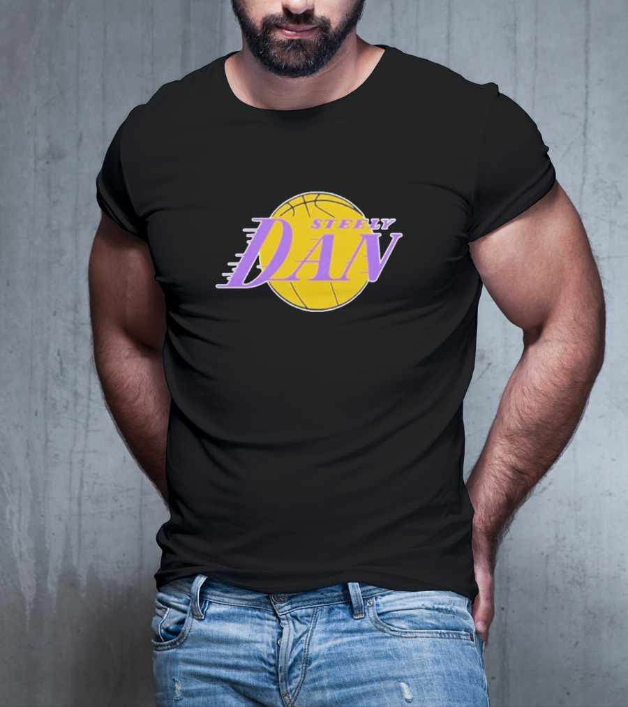 Steely Dan Lakers Basketball T-Shirt